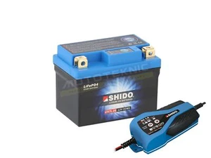 HONDA CBR 250RR 1990-1994 Shido Lithium Battery & Charger - Picture 1 of 2