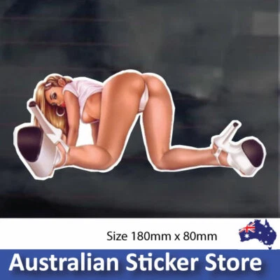 MEGA STICKER STORE SEXY GIRL STICKER CAR , LAPTOP, WINDOW , SKATEBOARD