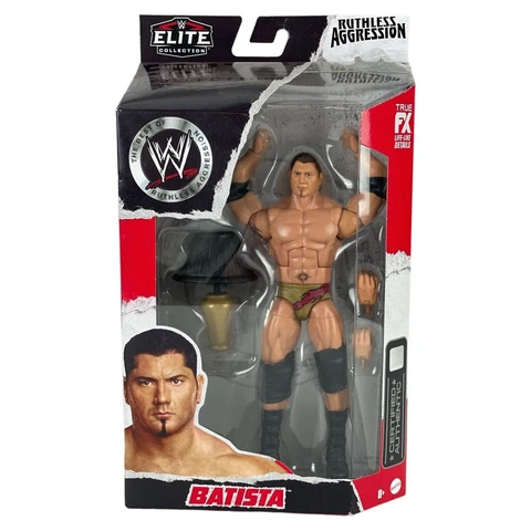 WWE Elite Ruthless Agression Batista 6" Inch Mattel Wrestling Figure Series 1 Cover