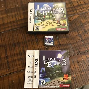Lost in Blue 3 (Nintendo DS, 2008) Complete - Authentic - Tested & Working! - Picture 1 of 5