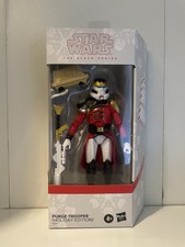 Star Wars Hasbro The Black Series, Stormtrooper del Primo Ordine (Holiday Edition) e droide-Topo, Action Figure collezionabili a Tema Festivo, in
