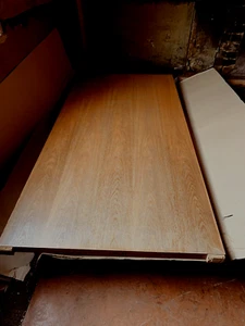 Veneered Solid Core Fire Doorl. 1 meter wide door set and frame - Picture 1 of 6