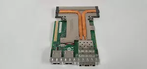 C63DV Dell Intel X520 2x10GB 1GB SFP RJ45 Quad Port Daughter Card - Picture 1 of 3