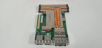 C63DV Dell Intel X520 2x10GB 1GB SFP RJ45 Quad Port Daughter Card - Image 1 of 3