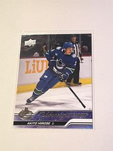 2023-24 Upper Deck Young Guns #242 Akito Hirose     **027793