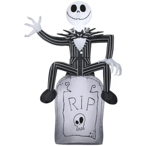Inflatable Jack Skellington Halloween The Nightmare before Christmas Yard Decor - Picture 1 of 12