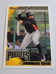 2010 Topps Update Baseball #US147 Argenis Diaz RC Pittsburgh Pirates