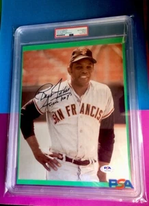 Willie Mays Signed 8x10 Color photo - PSA/DNA - “SAY HEY” - GIANTS - BEAUTY - - Picture 1 of 7