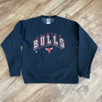 Sudadera Negra De Colección Chicago Bulls Hombres Grande Jugador Profesional Equipo de Baloncesto NBA Foto 1 de 4