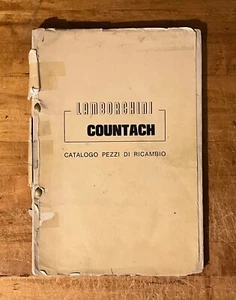 Lamborghini Countach LP400 | Spare Parts Manual | Pezzi Di Ricambio | Original - Picture 1 of 12