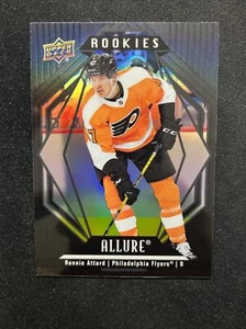 22-23 UD Allure Hockey Black Rainbow Rookies 138 Ronnie Attard - Picture 1 of 2