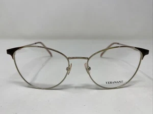 Vera Wang V594 RG 53-17-135 Rose Gold Metal Full Rim Eyeglasses Frame /989 - Picture 1 of 8