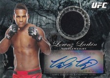 TOPPS 2014 UFC BLOODLINES LORENZ LARKIN #BAR-LL 97/175 AUTOGRAPH RELIC CARD