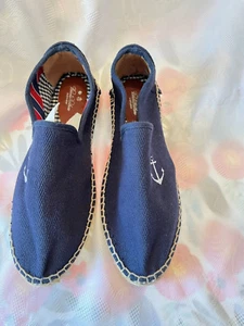 ESPADRILLA DA UOMO FOOKS BROTHERS TAGLIA 9 COTONE MARINO - Foto 1 di 3