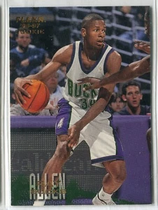 1996-97 Fleer Ray Allen tarjeta de novato a radiocontrol #212 Hof Millwaukee Bucks - Imagen 1 de 1