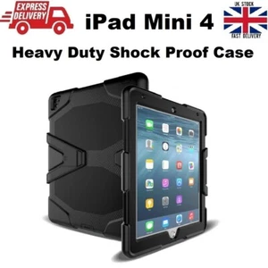 New Shockproof Heavy Duty Rubber Hard Case Cover for iPad Mini 4 (A1538/A1550) - Picture 1 of 9