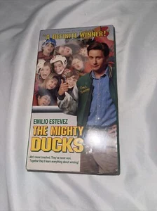The Mighty Ducks VHS NEW SEALED Walt Disney Emilio Estevez Vintage - Picture 1 of 8