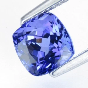 Cojín Tanzanita Color Violeta 100% Natural 2.48Cts Forma Colección Gema - Imagen 1 de 5