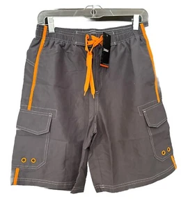 Tacvasen Men's Watersport Quick Drying Cargo Swim Trunks Shorts Gray S (104) - Picture 1 of 6