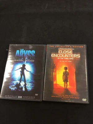 The Abyss (Extended) + Close Encounters of The Third Kind - 2 DVD Lot - Image 1 of 4