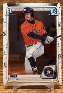 JEREMY PENA 1st Bowman | 2020 Bowman Chrome Houston ASTROS RC - Picture 1 of 2