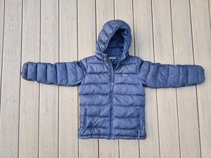 Patagonia Kids Puffer Jacket Youth Size Large 12 Navy Blue Nano Puff Quilted - Picture 1 of 8