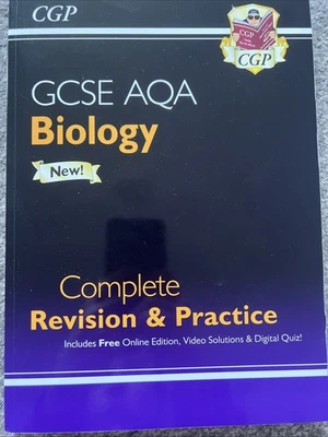 9-1 GCSE AQA Triple Science Biology Revision And Practice Guide - Image 1 of 2