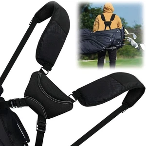 Bolsa de Golf Correas Doble Hombro Repuesto Correa Ajustable Acolchada Comodidad EE. UU. ^ - Imagen 1 de 21