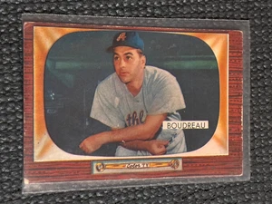 Bowman Lou Boudreau #89 1955 - en muy buen estado - esquinas abolladas/blandas - Imagen 1 de 2