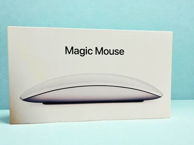 Apple Magic Mouse Wireless (A1657) – White/Silver – Box Only - Image 1 of 3