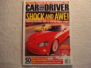 Auto und Fahrer Dezember 2005 Corvette, Mercedes, VW, Ford, Pontiac, Viper, Land Rover - Bild 1 von 1