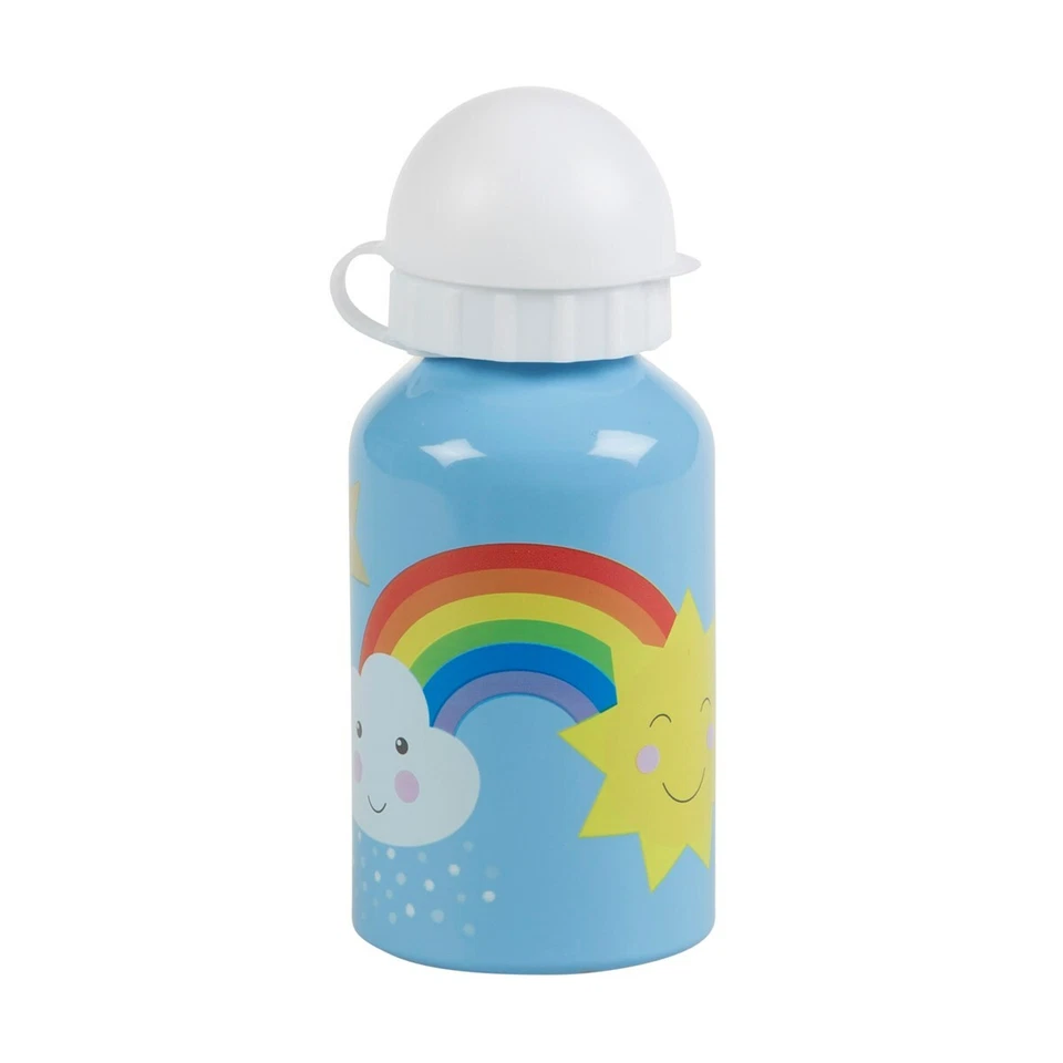 Sass & Belle Blue Day Dreams Rainbow Cloud Water Bottle Kids Lunch Travel School