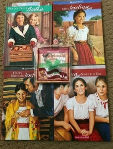 AMERICAN GIRL lot of *4* p/b books + mini JOSEFINA Ruthie  EUC - Picture 1 of 7