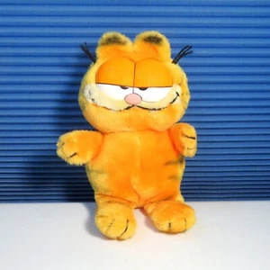 Peluche giocattolo vintage 1981 Dakin Garfield 10 pollici United Feature Syndicate Inc. - Foto 1 di 5