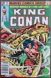 King Conan #10 VF 8.0 (Marvel 1982) 