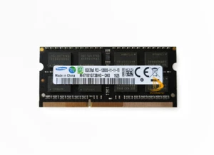 Samsung 8GB 2RX8 DDR3 1600MHz PC3-12800S 204PIN SODIMM Laptop RAM Memory 1.5V" - Picture 1 of 4