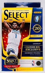 2020-21 Panini Select NBA Basketball Hanger Box LaMelo Edwards RC Shimmer Prizm