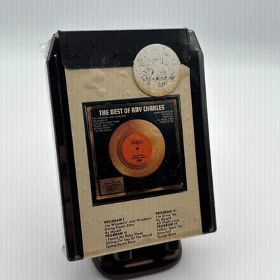 Factory Sealed Ray Charles The Best of Ray Charles Citadel 8 Track Tape NOS - Image 1 of 4