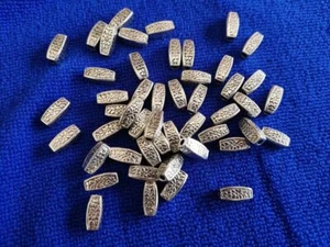 60PCS Tibetan Silver crafted nugget spacer beads For Jewelry Making - Picture 1 of 2