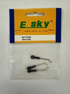 Ricambio Esky EK1-0236 Set Servo Link Asta di Spinta X Ape Miele Elicotteri RC - Foto 1 di 2