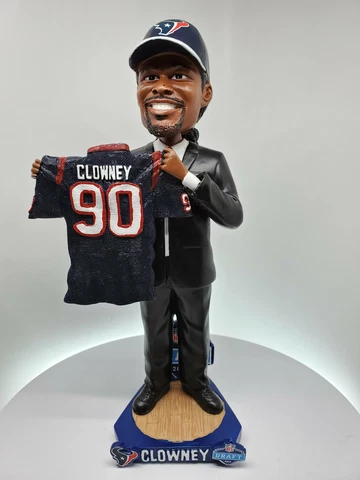 Jadeveon Clowney Houston Texans 2014 NFL Draft Day South Carolina Bobblehead NFL Cover