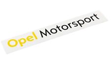 Opel Motorsport Aufkleber Sticker Badge Decal - 50 X 8 Mm klein