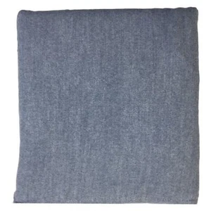 Threshold Flannel Sheet Set, Solid Heather Blue Twin Bed Sheets - Picture 1 of 1