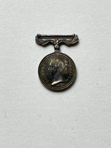 BRITISCHES KAISERLICHES RUSSLAND KRIMKRIEG SILBER MINI-MEDAILLE 1854 -55 Original - Bild 1 von 9