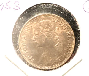 Great Britain 1875 H farthing KM 753 VF+ (1) - Picture 1 of 2