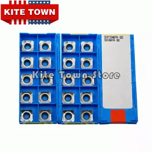 20pcs SEHT1204AFFN-X83 H01 Carbide insert for KM12-50 63 80 100,SHET43AFFN - Picture 1 of 4