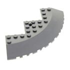 1x Lego Stone Round Wing 33 10x10 Neu-Dunkel Grey Corner Arch 6153583 58846