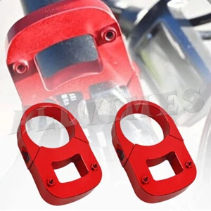 2PCS RED Display Relocation Bracket For Sur Ron Light Bee for Segway X160 X260 - Imagen 1 de 8