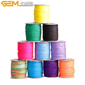 Cordón de anudar 130 metros 1,5 mm cordón de rebordear de nailon trenzado para hacer joyas 1 pieza - Imagen 1 de 67