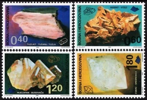 Bosnia - Fed Sarajevo 1999 ☀ Minerals - Museum Collections cpl set ☀ MNH ** - Picture 1 of 1